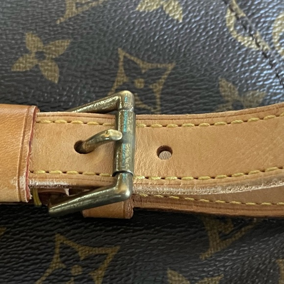 Louis Vuitton Monogram Backpack w/ CANVAS Straps/ wear better than leather ones main image 8